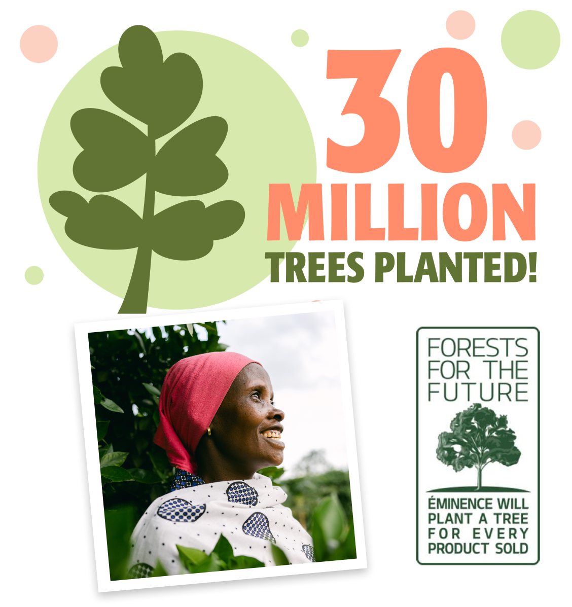 eminence organics planted 30 million trees with the forests for the future initiative